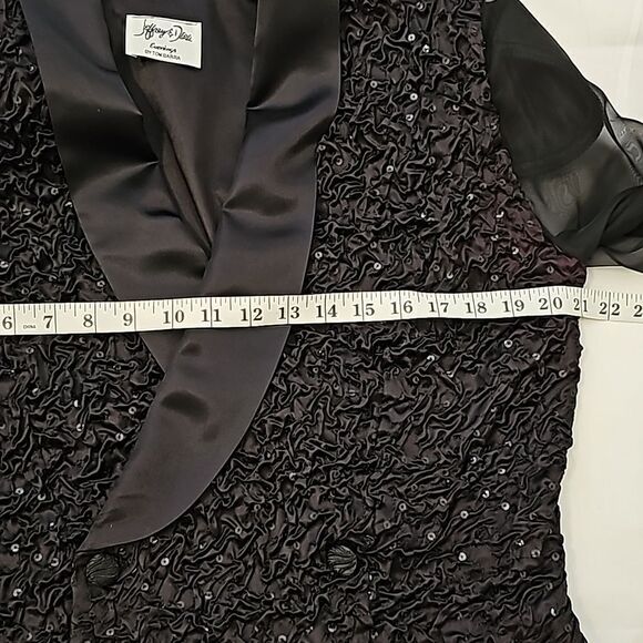 Jeffrey and dara by tom Barra evening top size medium - Picture 6 of 12